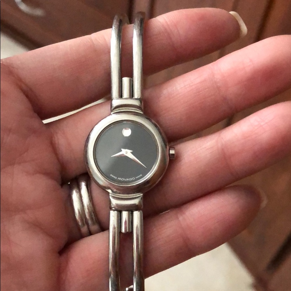 Super cute Movado bangle watch
